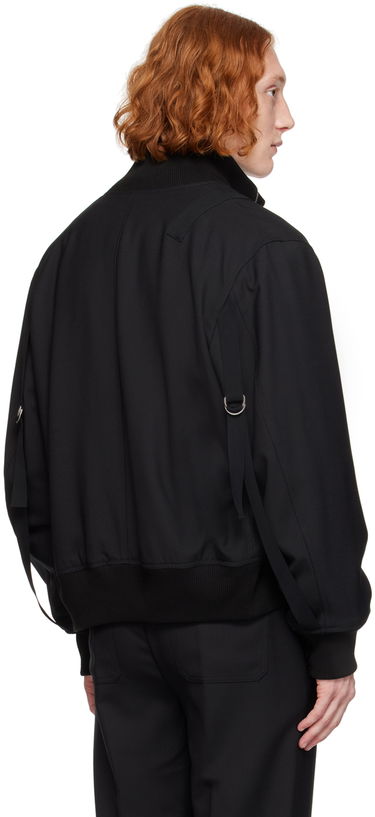 Bomber jakna Helmut Lang Seatbelt Bomber Jacket Črna | O02HM102, 2