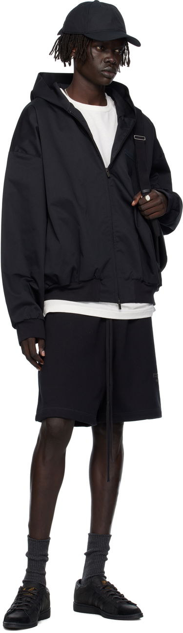 Kratke hlače Fear of God ESSENTIALS Soccer Fleece Shorts Črna | 160SP252000F, 3