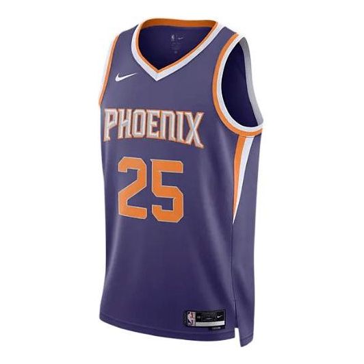 Dres Nike Phoenix Suns Mikal Bridges Icon Edition Swingman Jersey Lila | FB1811-569