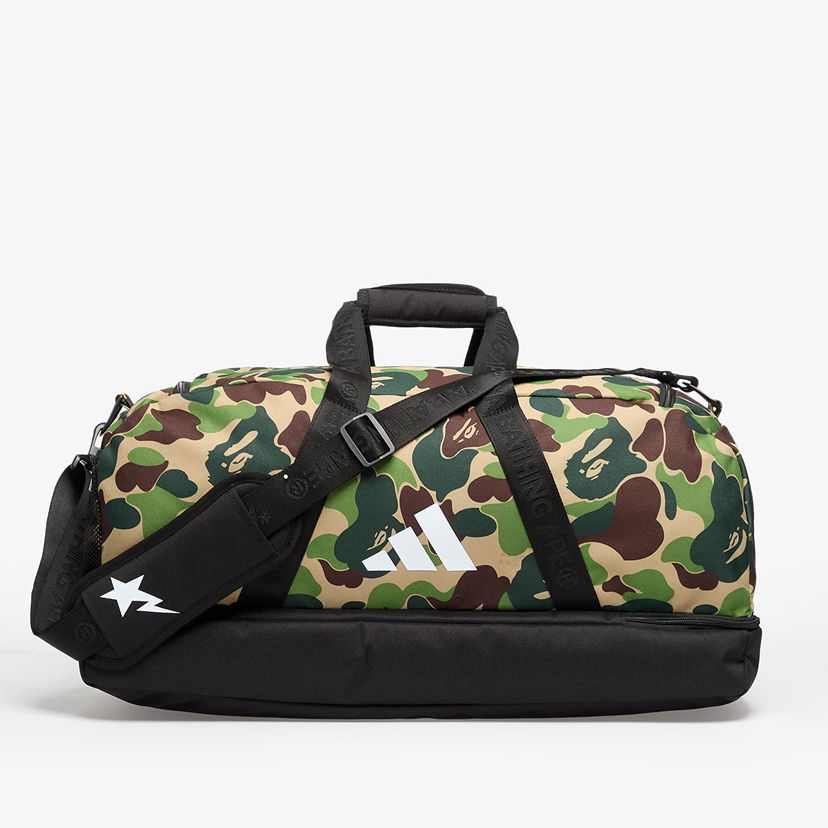 Potovalna torba adidas Originals BAPE Duffle Bag Zelena | JY8236