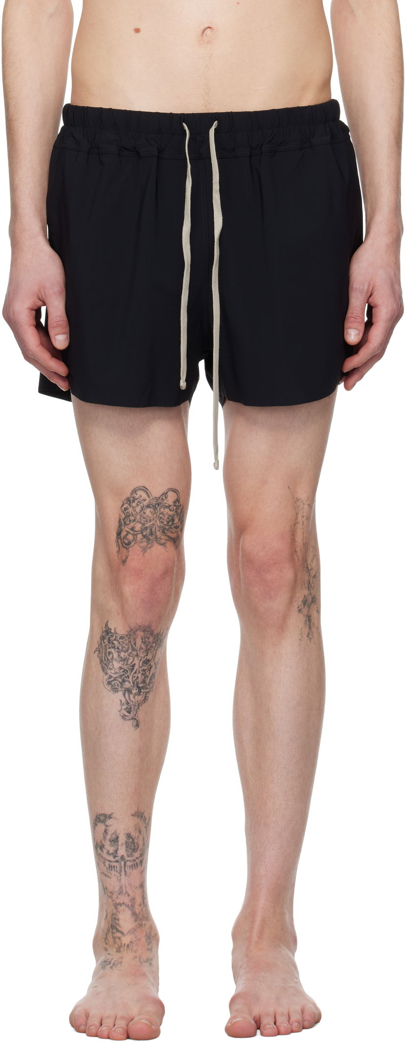 Kopalke Rick Owens Rick Owens Hollywood Boxer Swim Shorts Črna | RU01E5012 NS