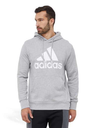 Pulover adidas Performance Essentials French Terry Big Logo Siva | IC9364