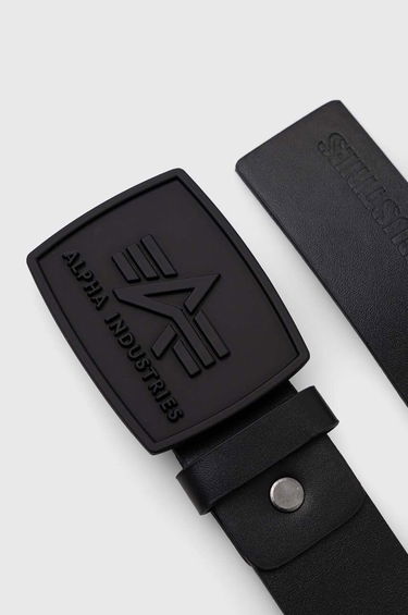 Pasovi Alpha Industries Belt Črna | 186905.03, 1