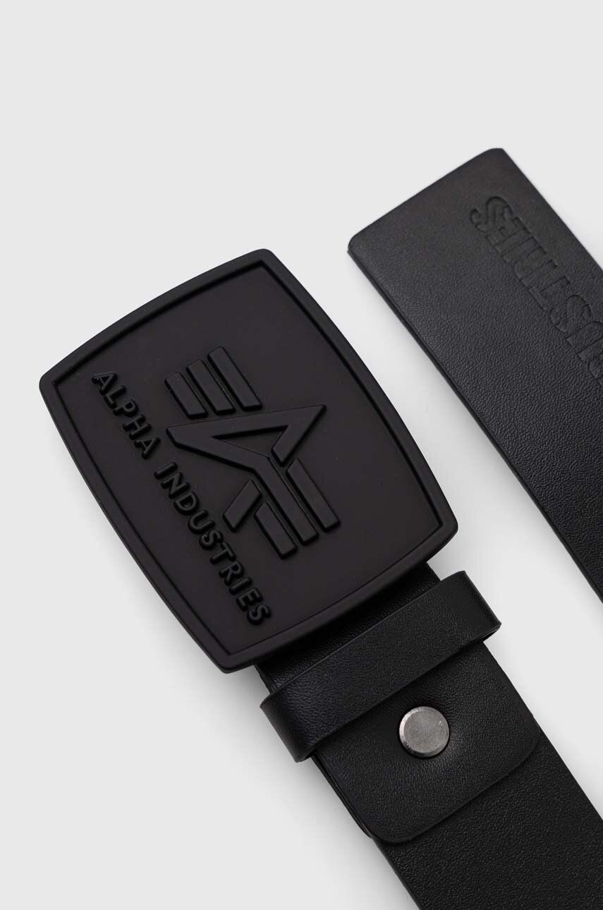 Pasovi Alpha Industries Belt Črna | 186905.03, 1