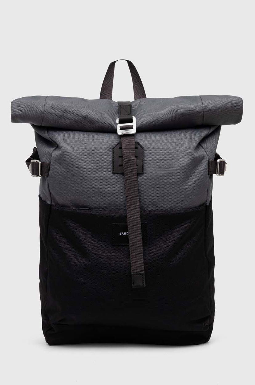 Nahrbtnik Sandqvist Backpack Ilon Smooth Siva | SQA2049