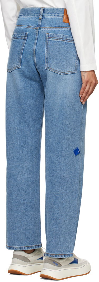Kavbojke ADER ERROR Straight-Leg Jeans Modra | BMSGFYJE0101SB, 2