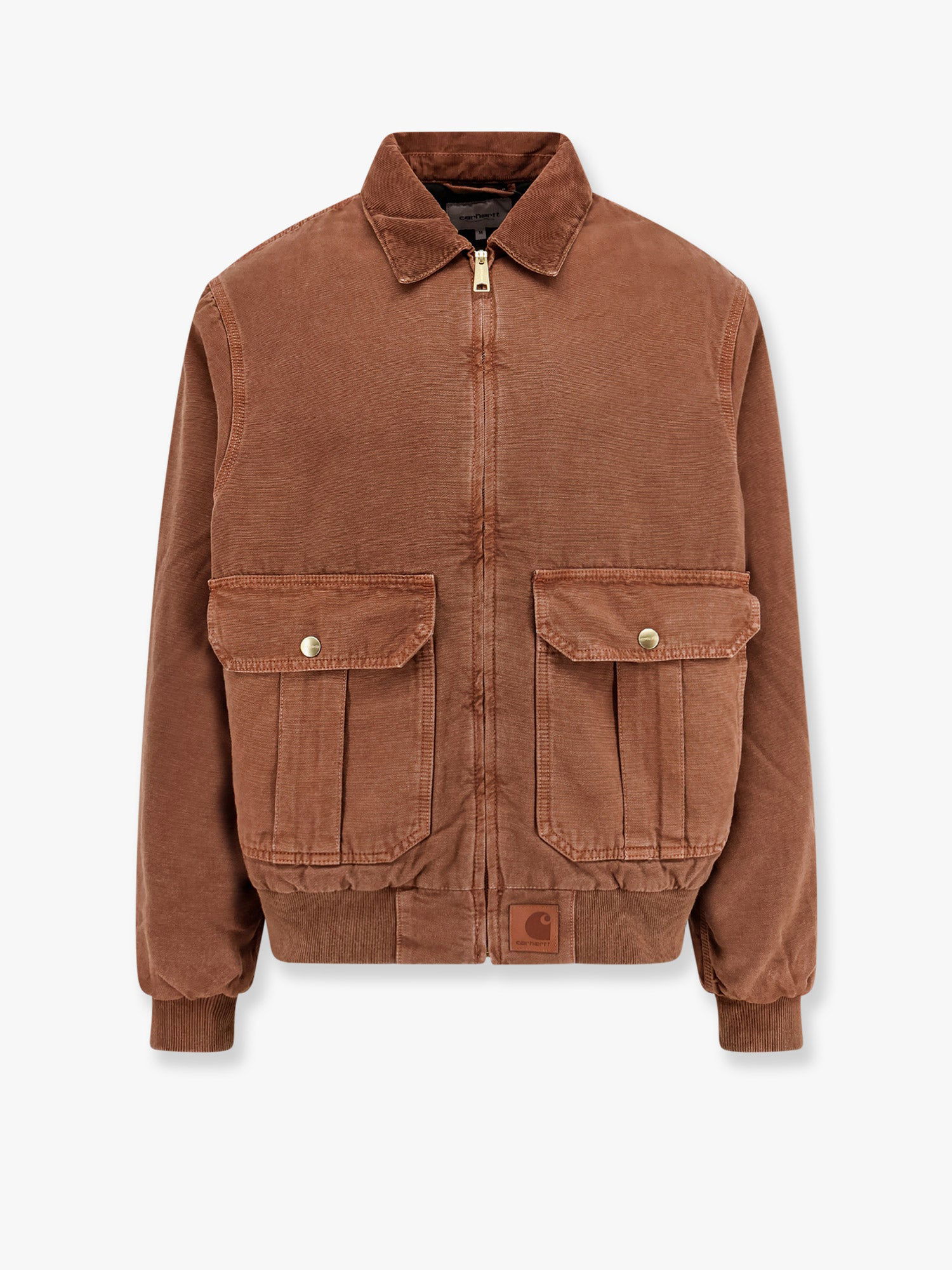 Bomber jakna Carhartt WIP Brown Cotton Jacket Rjava | I0338262CU4J, 0