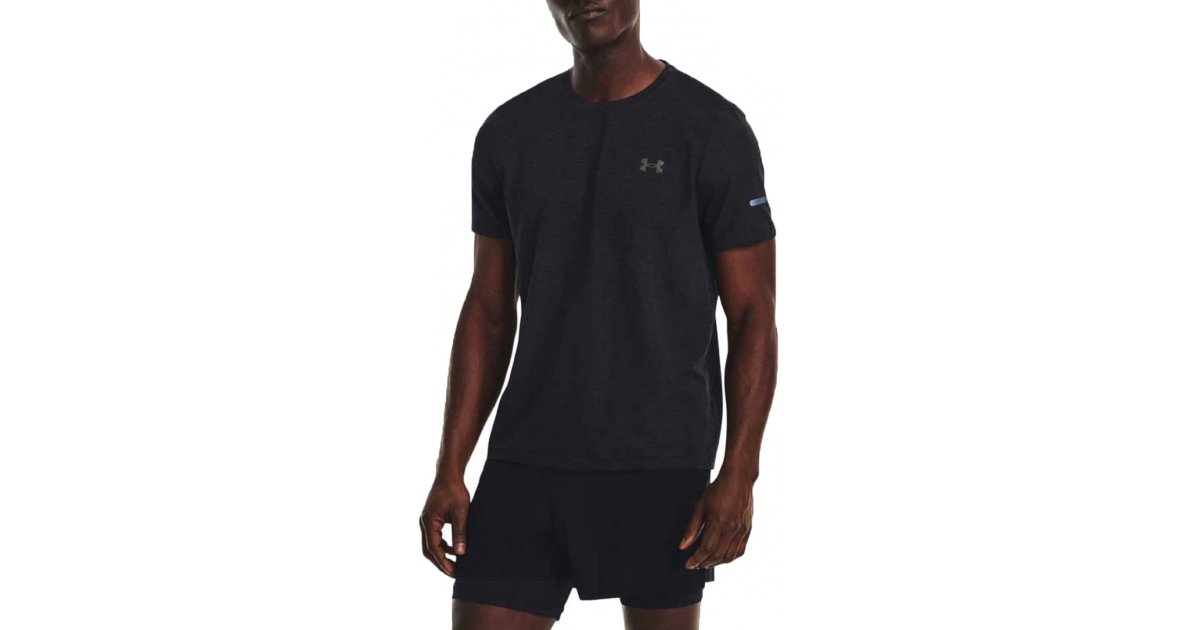 Majica Under Armour Tee Run Anywhere Črna | 1375692-001, 1