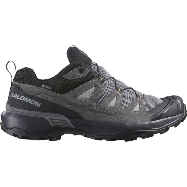Superge in čevlji Salomon X Ultra 360 Leather GTX Hiking Shoes Siva | L47571400