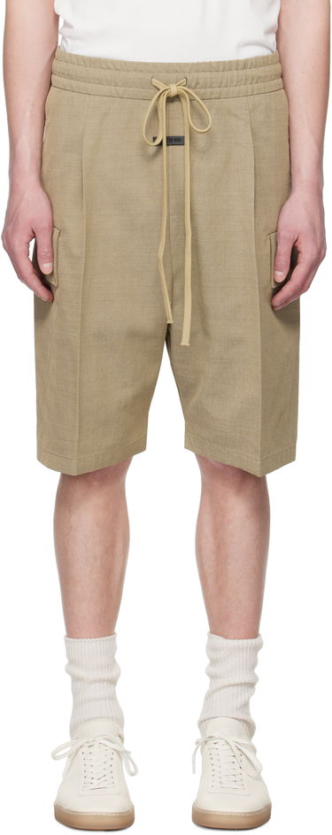 Kratke hlače Fear of God Fear of God Drawstring Cargo Shorts Bež | FGE240-406HNW, 0