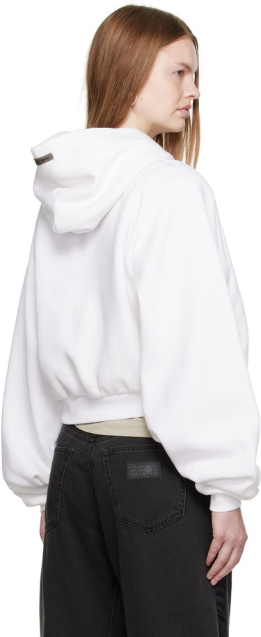 Pulover Fear of God ESSENTIALS Fleece Raglan Hoodie Bela | 192SP257824FW, 2
