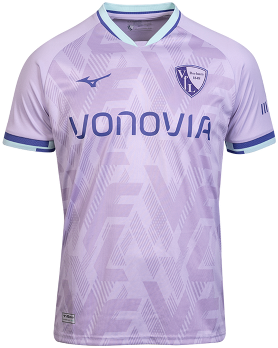 Dres Mizuno VfL Bochum 3rd Jersey 2025/26 by Mizuno Lila | p2gacx03-36, 0