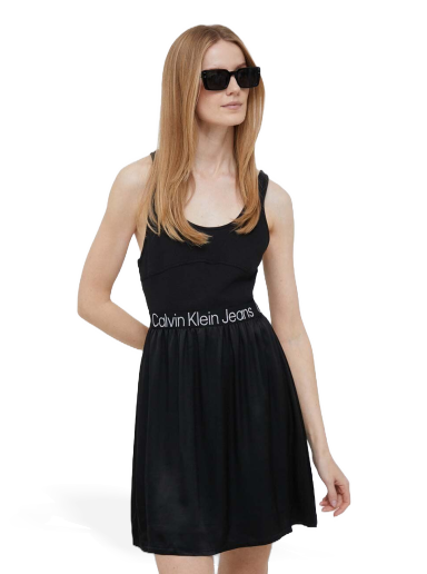 Obleke CALVIN KLEIN Dress Črna | J20J221624