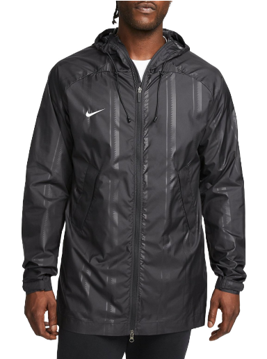 Vetrovka Nike Storm-FIT Academy Pro Hooded Graphic Football Rain Jacket Črna | dv9289-010