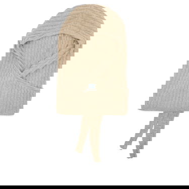 Kape in klobuki GANNI Core Future Wool Knit Balaclava Bež | A6926-934, 0
