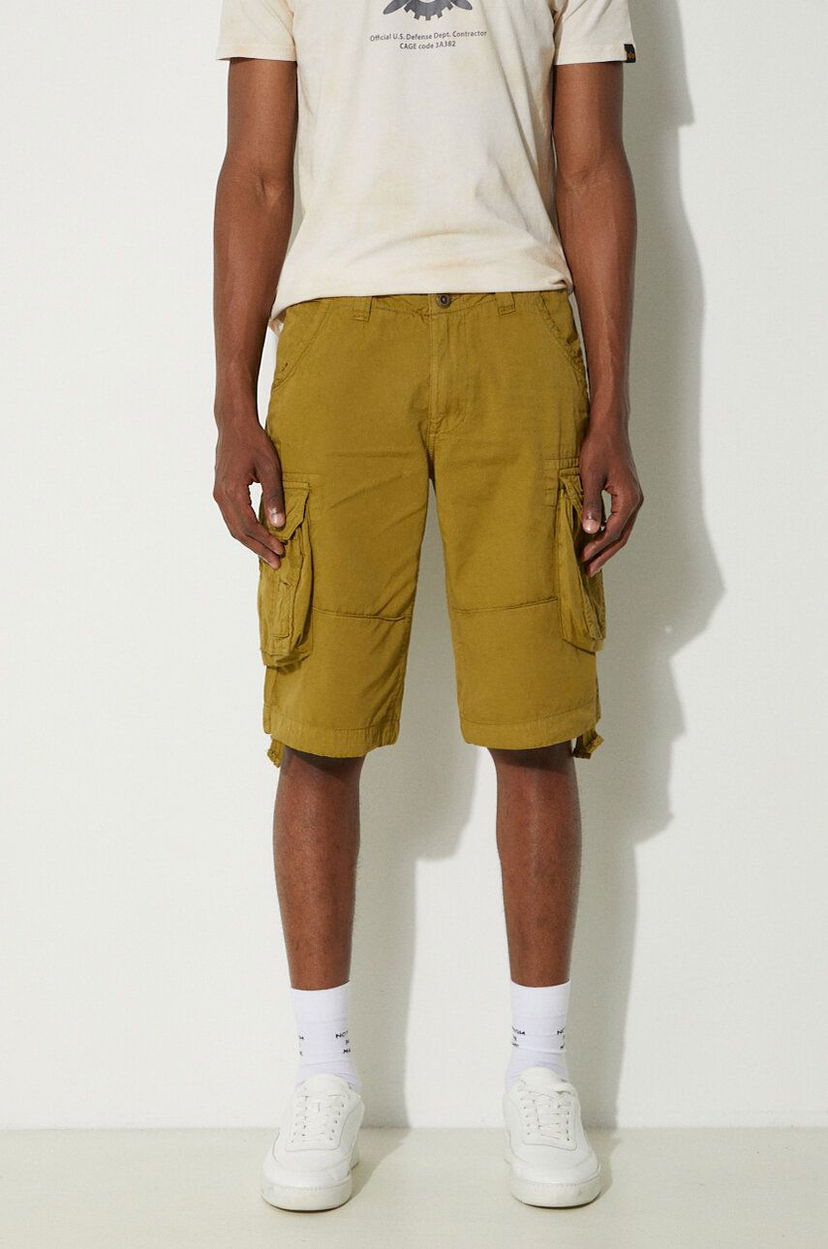 Kratke hlače Alpha Industries Jet Short Rjava | 191200.440