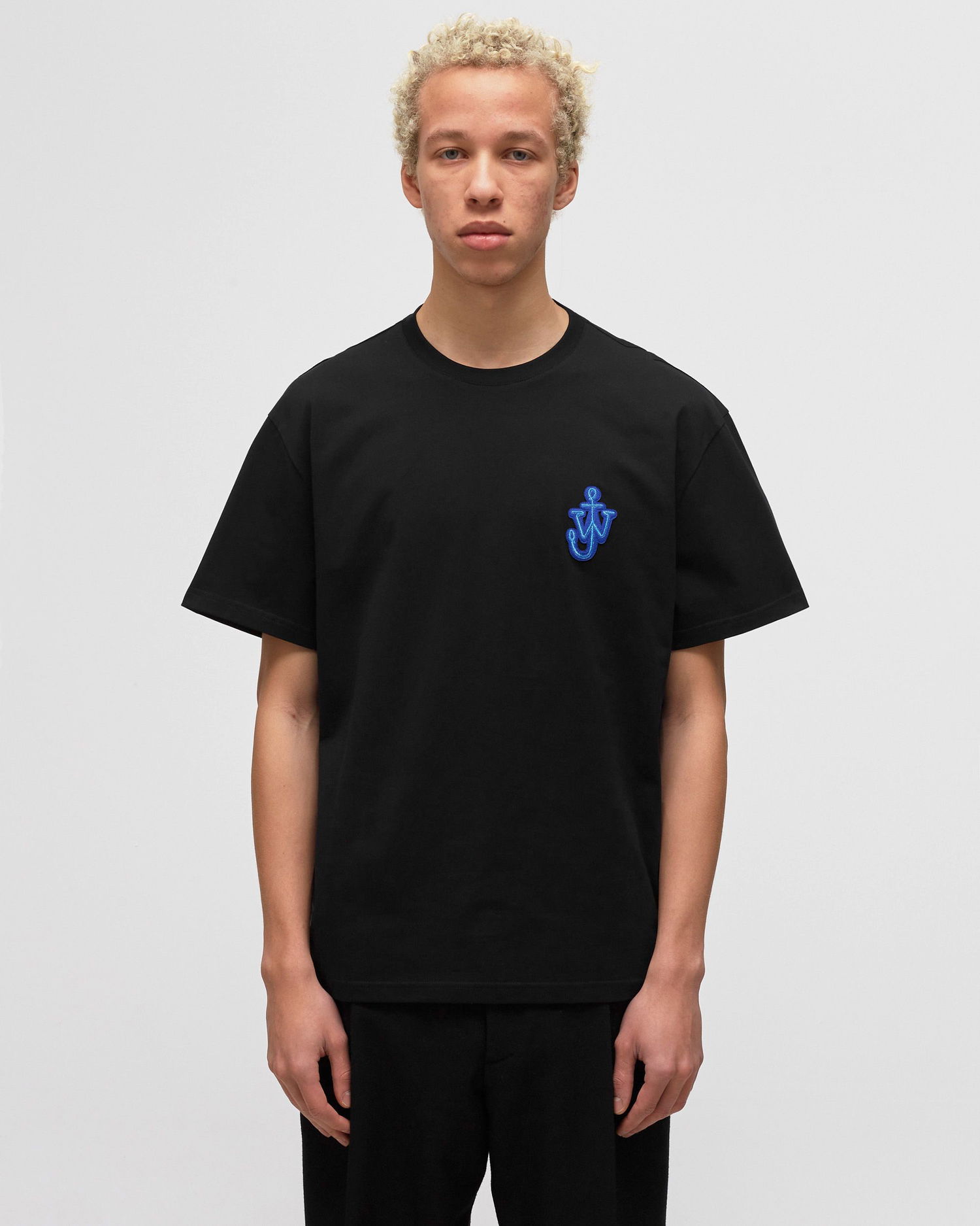 Majica JW Anderson ANCHOR PATCH TEE Črna | JT0061-PG0772-999, 1