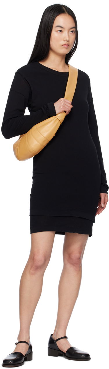 Obleke LEMAIRE Double Layer Minidress Črna | DR1066 LK1016, 3