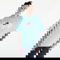 A BATHING APE Heart Ape Head Relaxed Fit Tee Sax