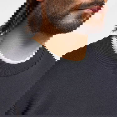 Pleteni pulover Allbirds Merino Blend Sweatshirt, Size Small Črna | A11218M, 2