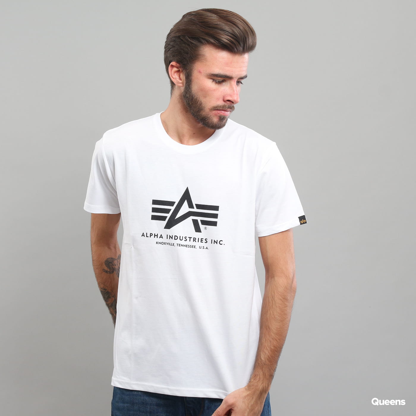 Majica Alpha Industries Basic Tee Bela | 100501 / 09, 0