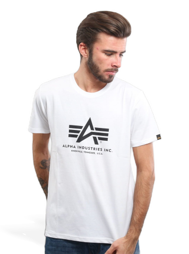 Majica Alpha Industries Basic Tee Bela | 100501 / 09