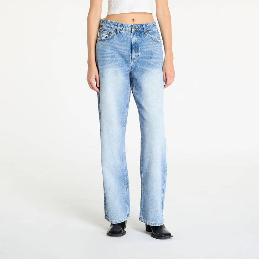 Kavbojke Karl Kani Pants OG Five Pocket Straight Leg Denim Vintage Modra | 61000014