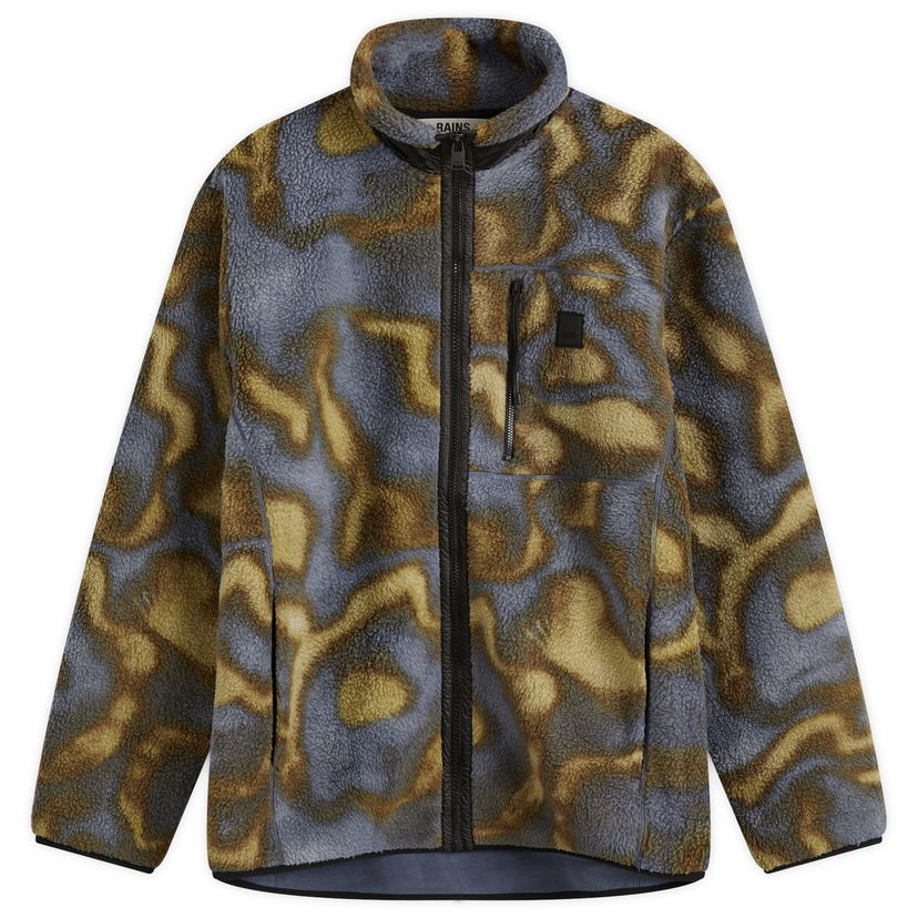 Jakna Rains Fleece Jacket Morph Large Zelena | 19000-92