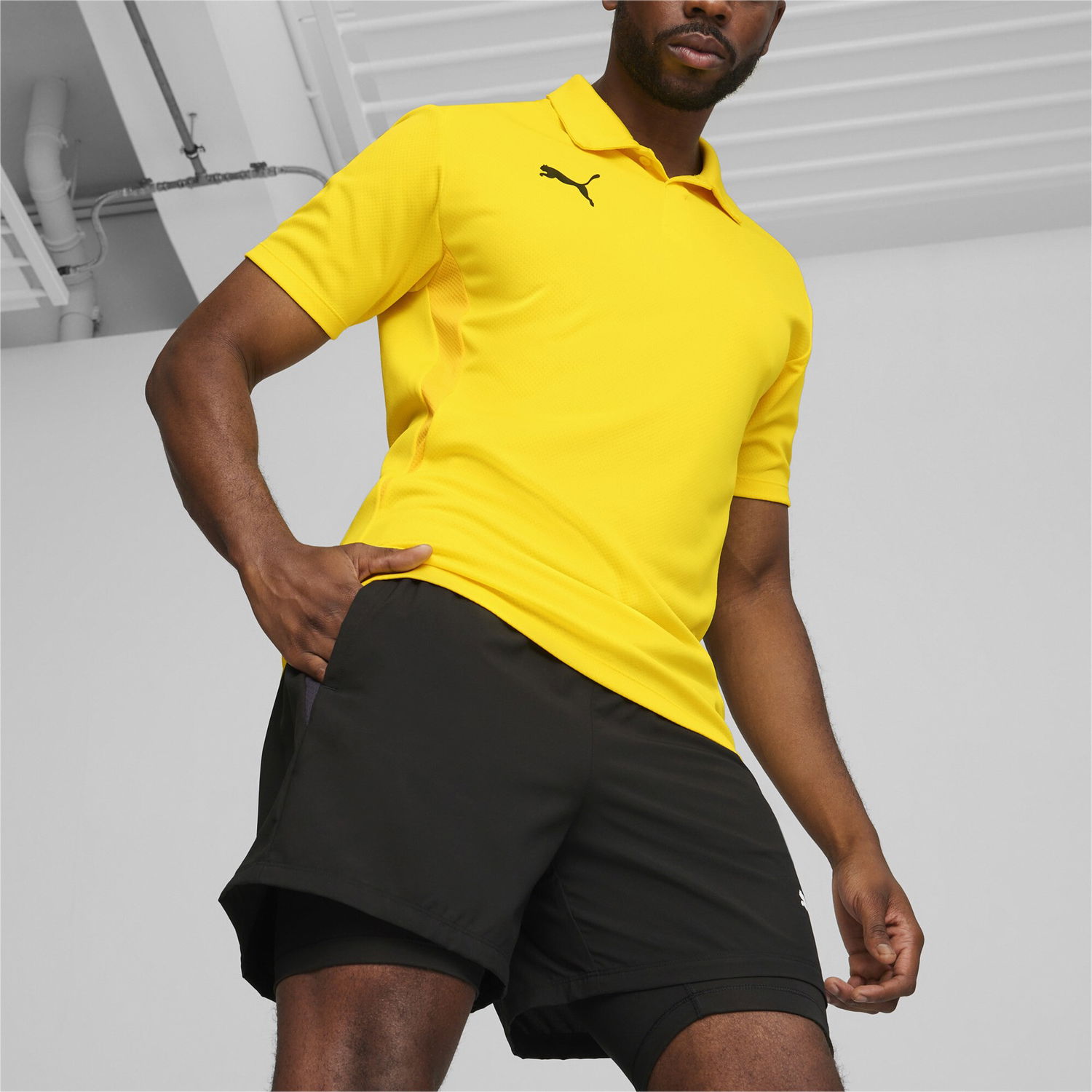 Kratke hlače Puma teamGOAL 2in1 Short Črna | 658774-03, 1