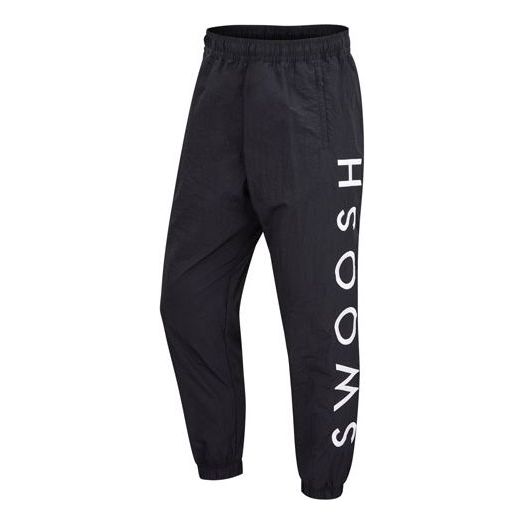 Trenirka Nike Nike Embroidered Woven Casual Pants Črna | DJ0479-010