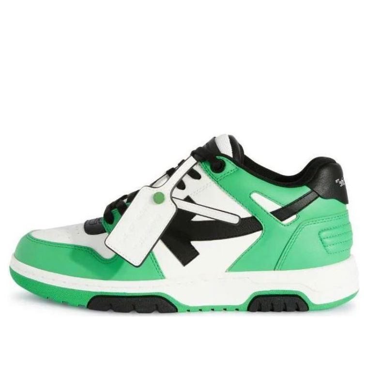 Superge in čevlji Off-White Out Of Office Zelena | OMIA189S24LEA0065510, 0
