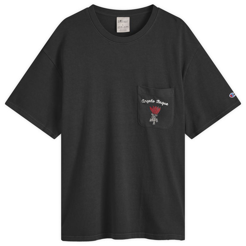 Majica Champion Graphic Pocket T-Shirt Črna | GP205099-XAQDG