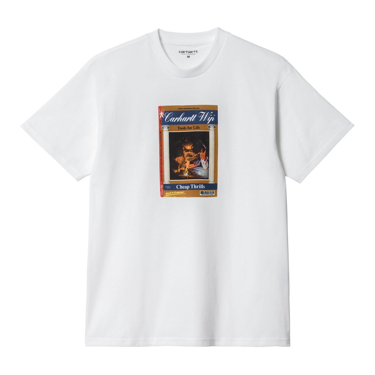 Majica Carhartt WIP Cheap Thrills T-Shirt Bela | I032885_02_XX, 0