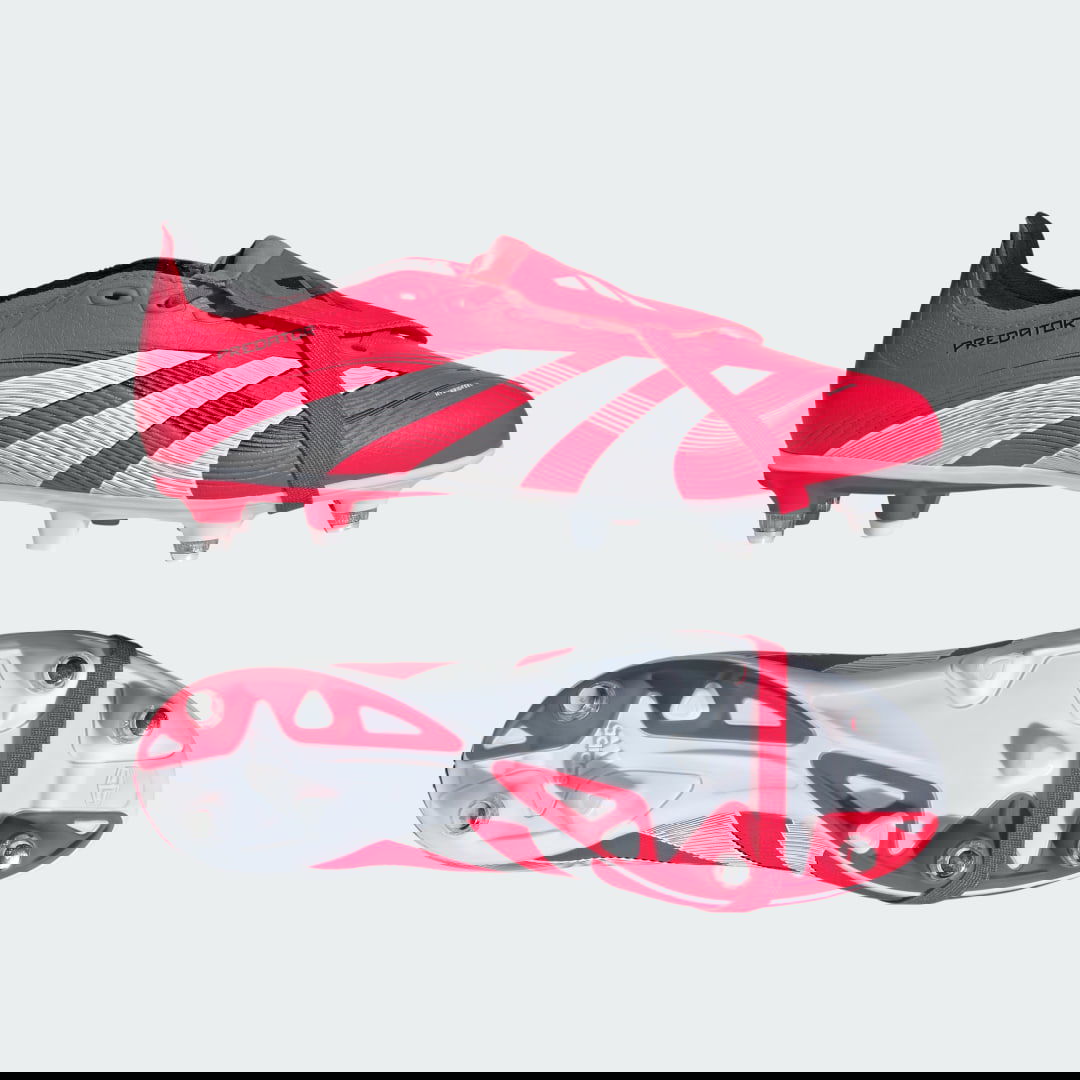 Superge in čevlji adidas Performance Predator League Fold-Over Tongue Soft Ground Rdeča | JP5739, 0