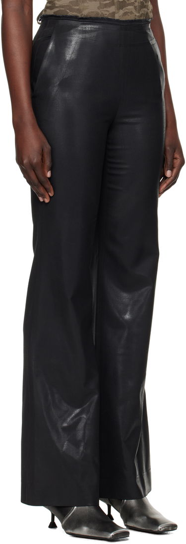 Hlače Diesel Black P-Lumys Flare Pants Črna | A16558 0NKBV, 1