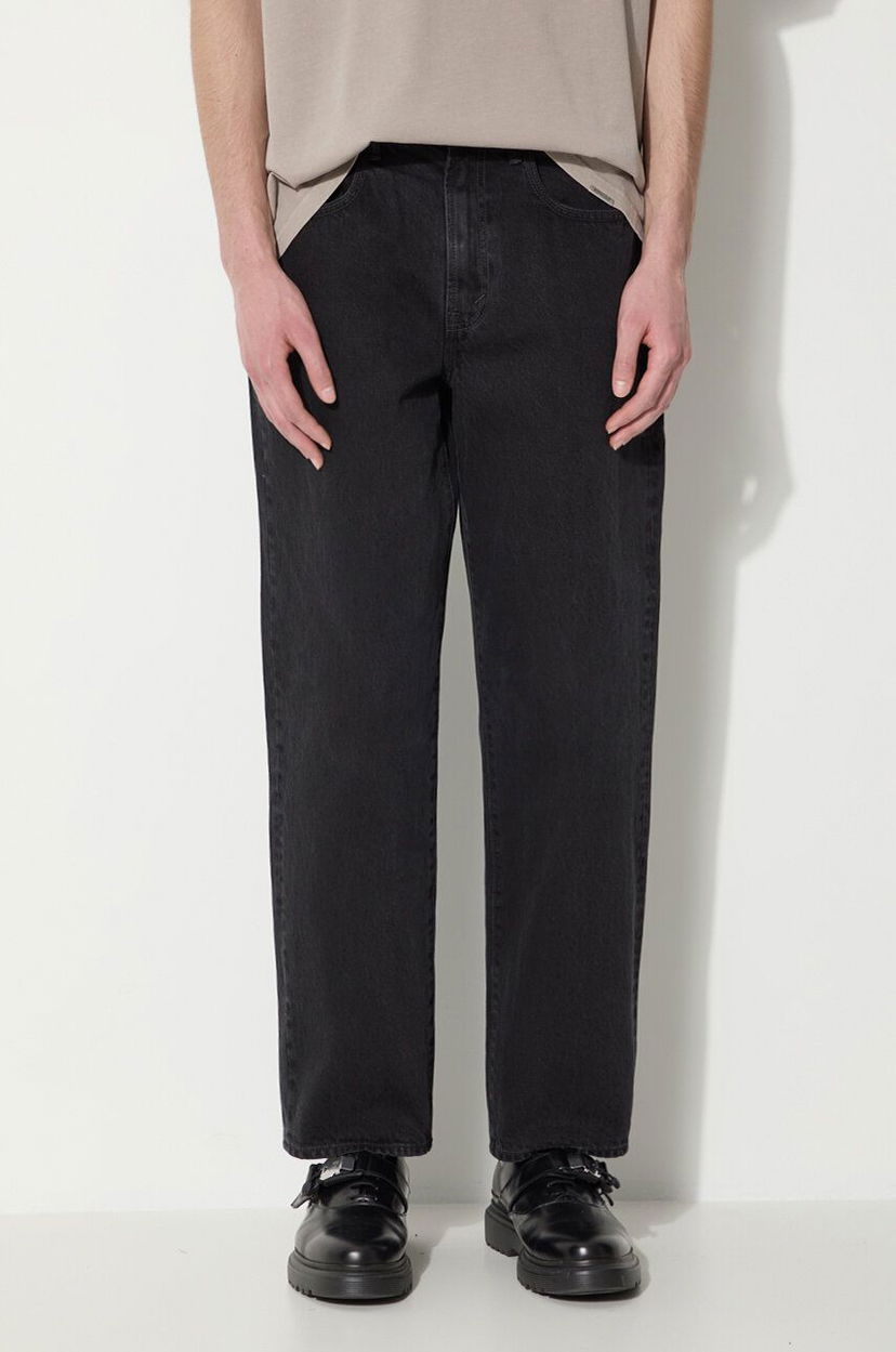 Kavbojke thisisneverthat thisisneverthat Regular Jeans Črna | TN240DPA5P01