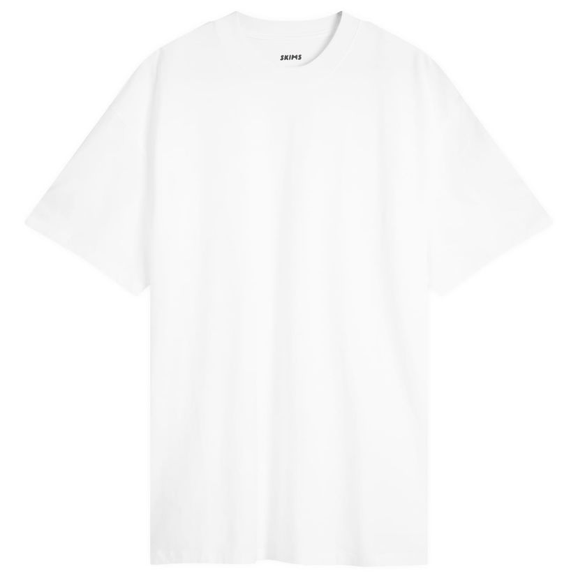 Majica SKIMS T-Shirt, Size Large Bela | SS-STT-6414M-CHA