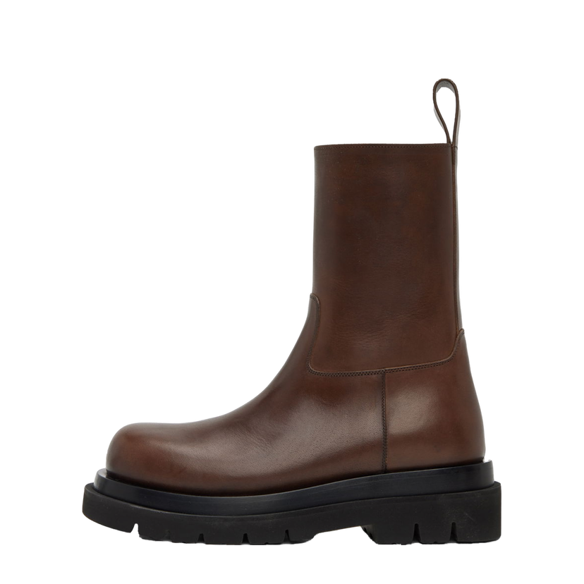 Superge in čevlji Bottega Veneta Lug Boots "Brown" Rjava | 716205-VBS50
