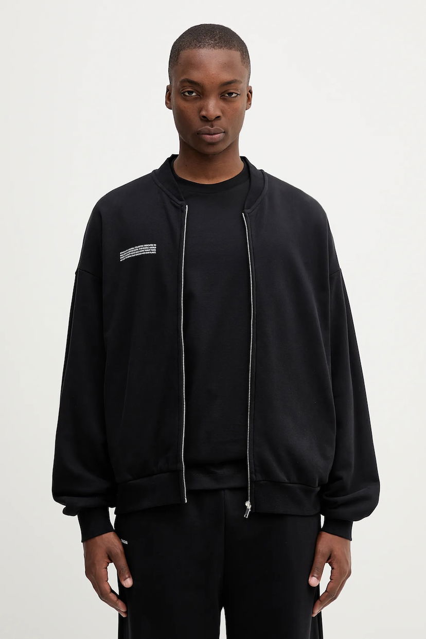 Bomber jakna PANGAIA Midweight Bomber Jacket Črna | 10002360
