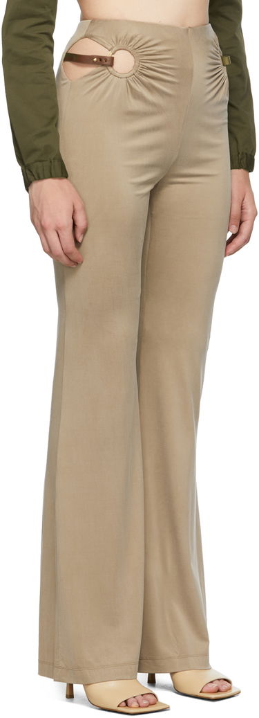 Hlače Dion Lee Dion Lee Horse Bit Trousers Bež | A2277P21, 1