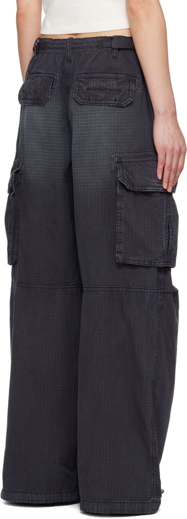 Cargo hlače Alexander Wang Alexander Wang Pre-Styled Ripstop Cargo Pants Črna | 1WC2254815, 2