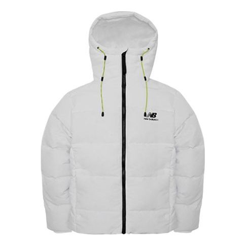 Puhovka New Balance Warm Down Jacket Bela | AMJ04359-MUN
