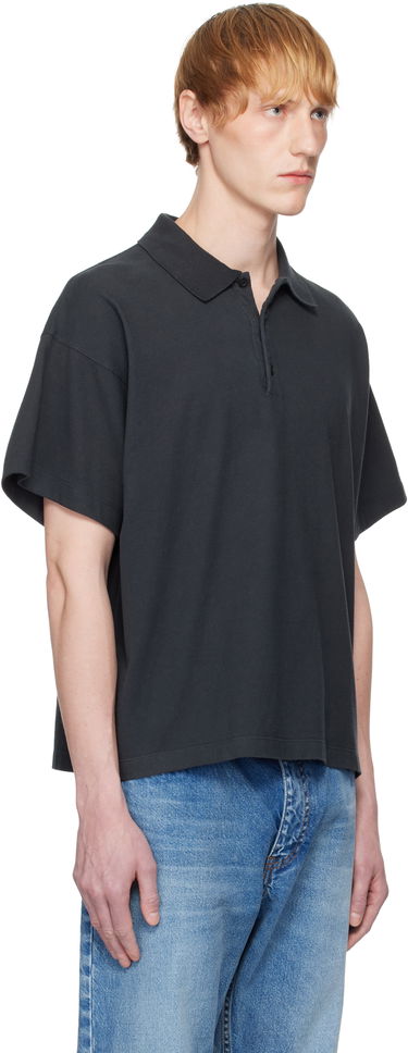Polo majica The Row The Row Bry Polo Črna | 931-K526, 1