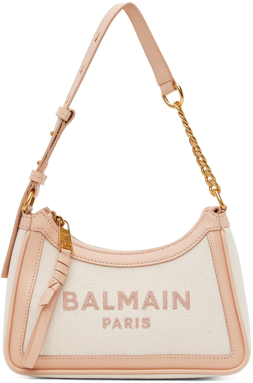 Torba za čez ramo Balmain B-Army Bag "Off-White" Bež | CN1BT743TCTO, 0
