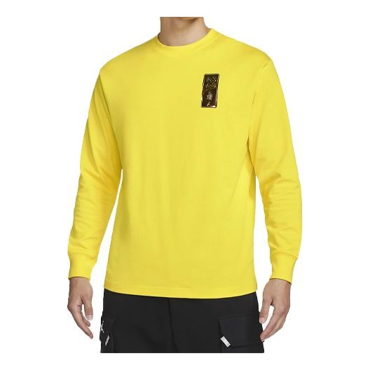 Majica Jordan Jordan 23 Engineered Round Neck Pullover Rumena | CV3012-731