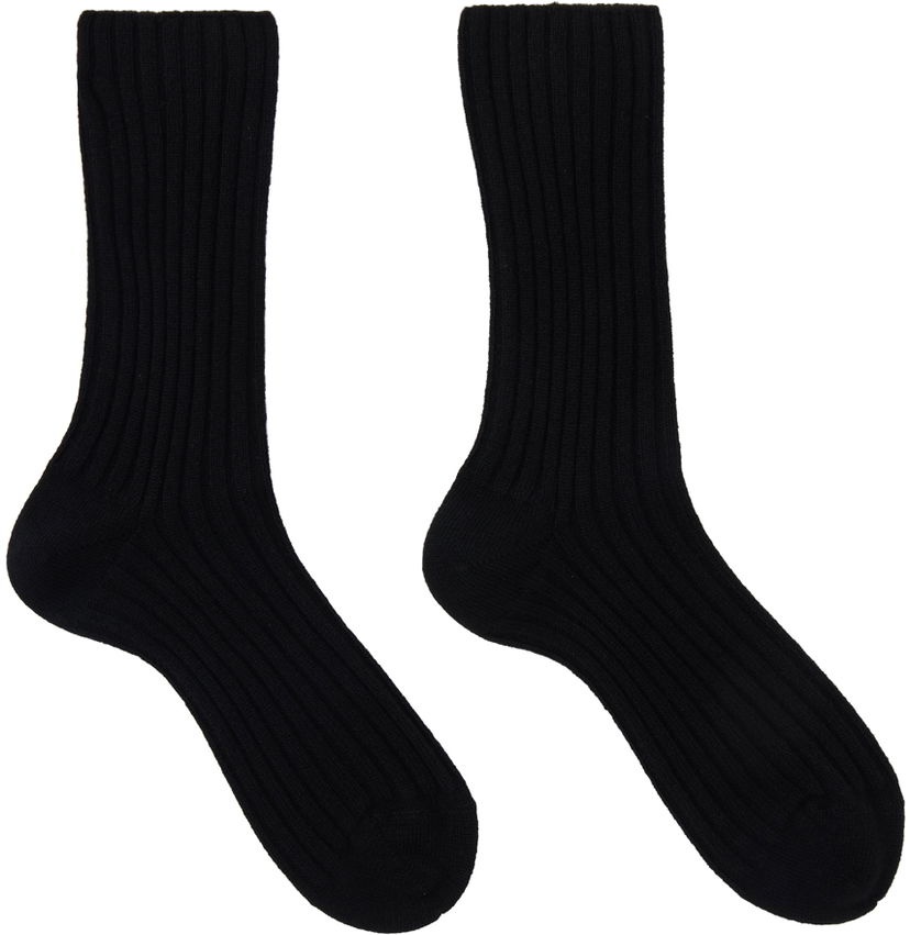 Nogavice The Row Calf Socks Črna | 5204-P28