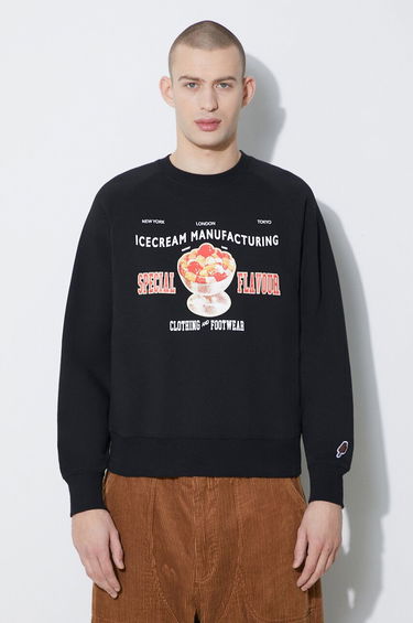 Pleteni pulover BBC IceCream Icecream Special Flavour Crewneck Sweatshirt Črna | IC24122, 3