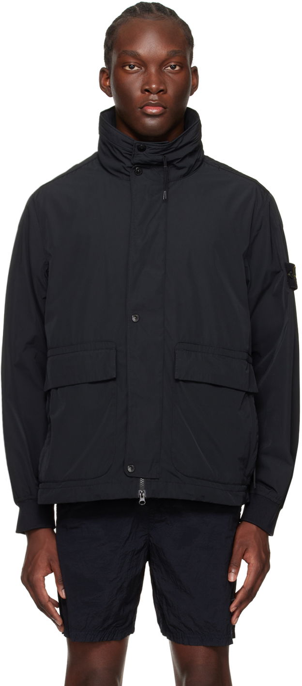 Jakna Stone Island Patch Jacket Črna | 801541626