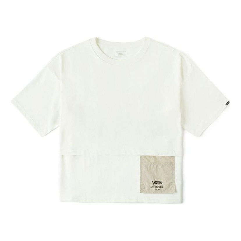 Majica Vans Pocket Short-Sleeve T-Shirt Bela | VN000GRTFS8