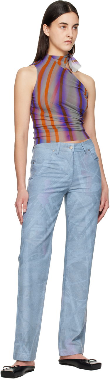 Kavbojke Serapis Scrap Yard Fitted Jeans Modra | SS25_DE_3F, 3